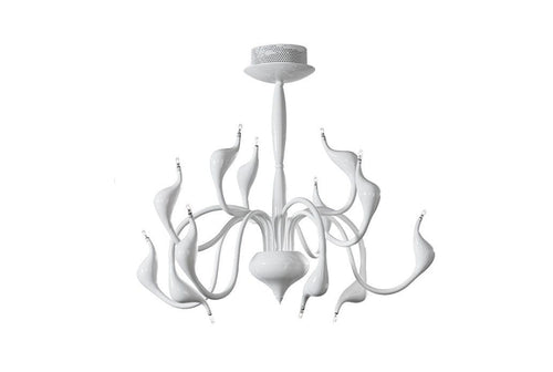 Lampadario Snake AZ0045 Bianco