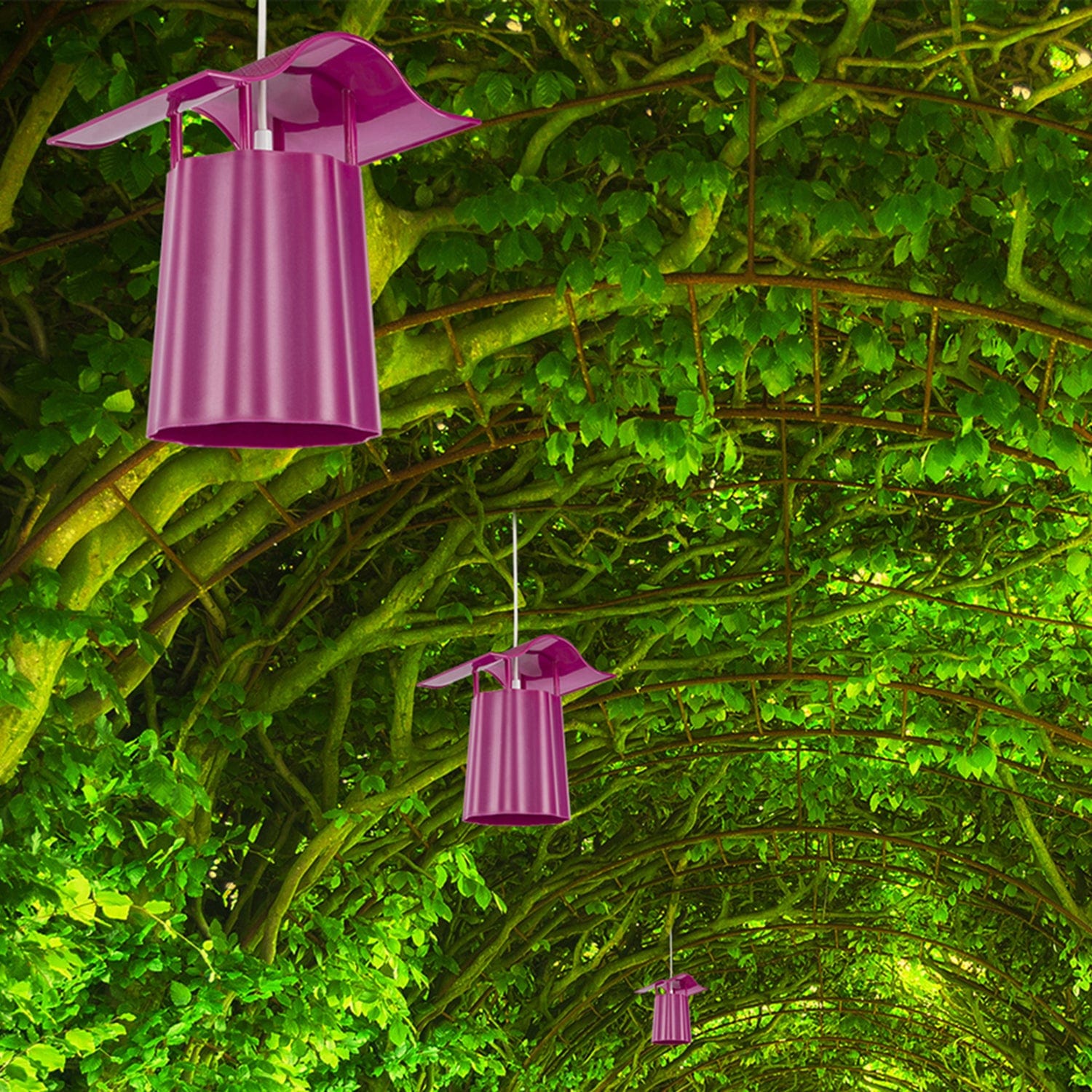 Lampade da esterno Agac Violetto (3)