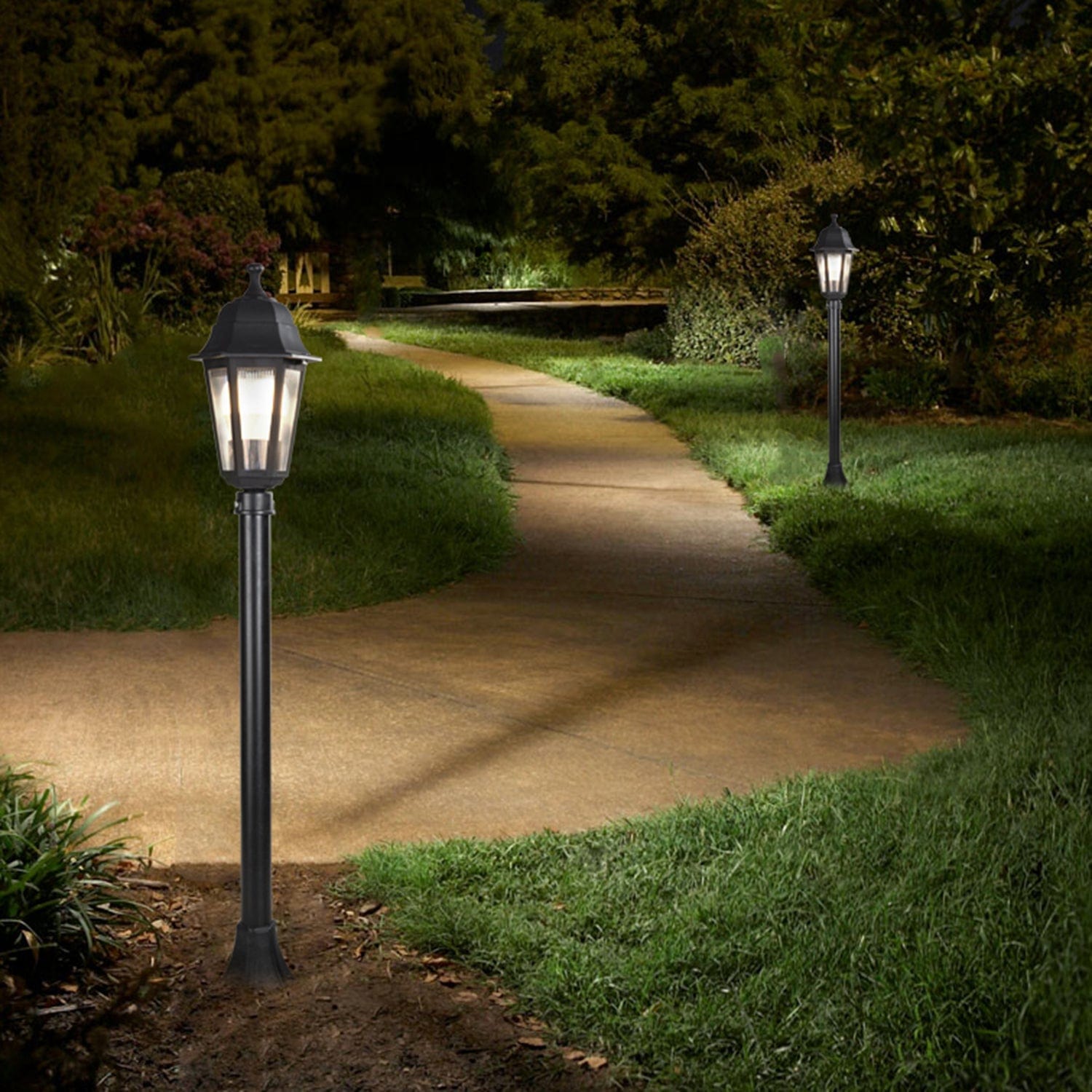 Lampade da esterno Cim Nero (3)
