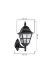 Lampade da esterno Fener Nero (3)