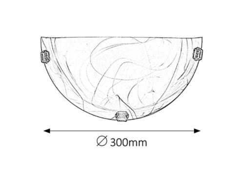 Lampade da parete Alabastro 3053 Bianco (1)