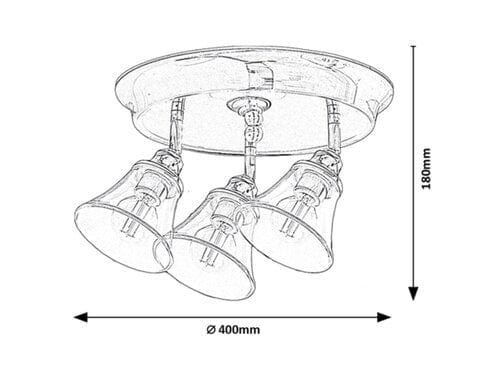 Lampade da parete Antoine 3210 Cromo (2)