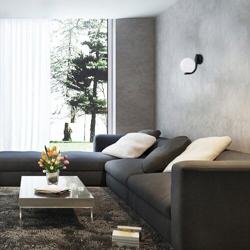 Lampade da parete Aslan 3468 Nero (2)