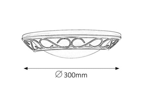 Lampade da parete Athen 3721 Nero (1)