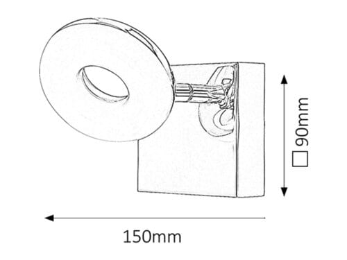 Lampade da parete Beata 5716 Cromo (2)