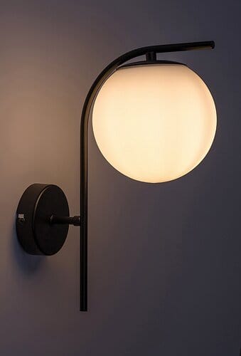 Lampade da parete Ghita 71139 Nero (2)