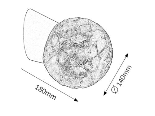 Lampade da parete Grace 2432 Bianco (1)