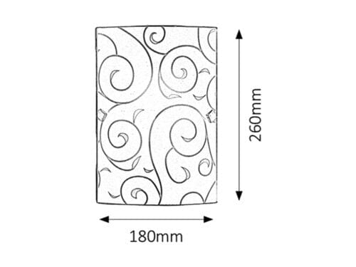 Lampade da parete Harmony Lux 3850 Bianco (1)
