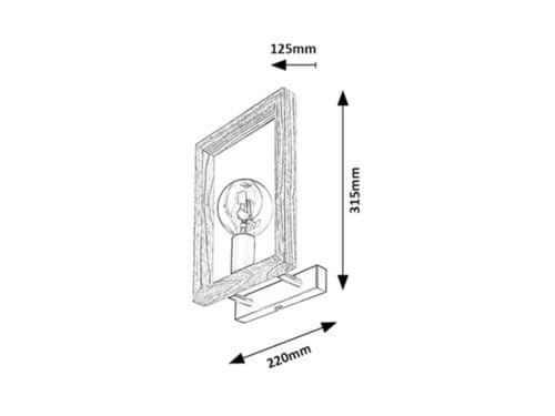 Lampade da parete Indigo 2289 Nero (4)