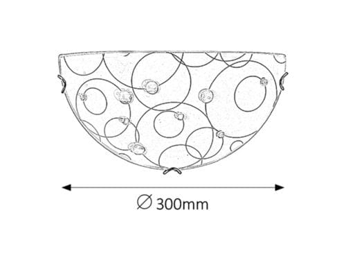 Lampade da parete Jolly 1960 Bianco (1)