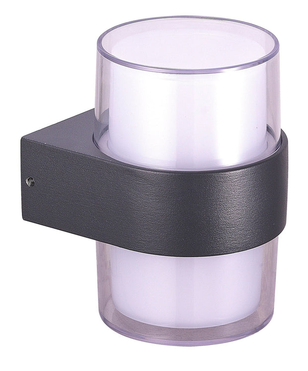 Lampade da parete Lars Round Grigio AZ4504