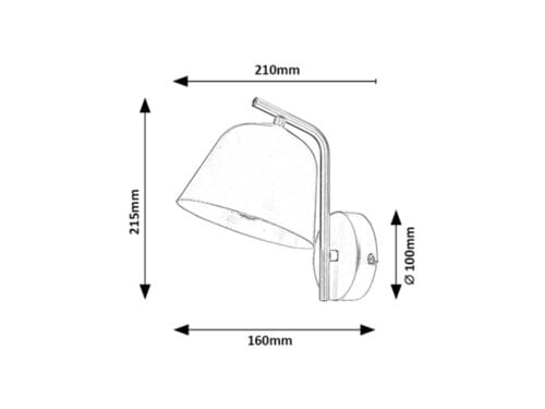 Lampade da parete Malia 3094 Grigio (2)