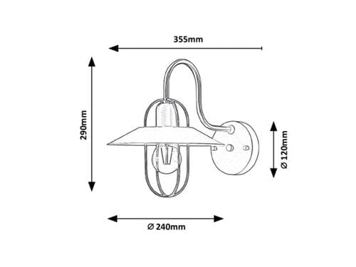 Lampade da parete Nesrin 3518 Oro (1)