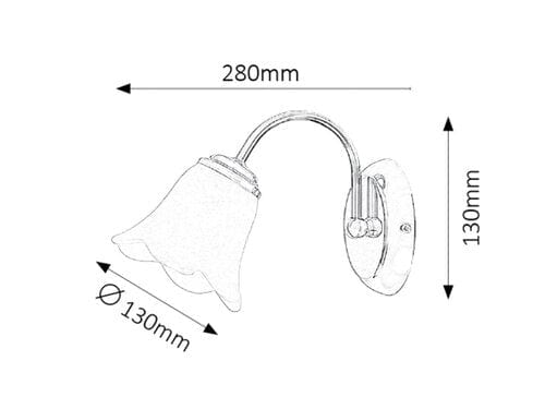 Lampade da parete Rafaella 7241 Cromo (1)