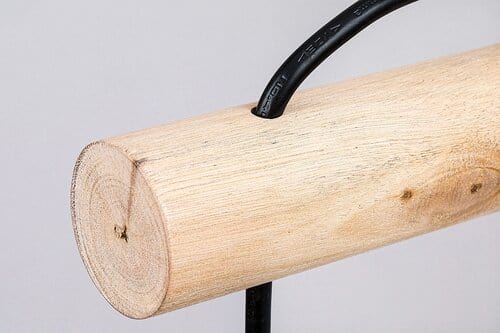 Lampade da parete Rattan 71025 Nero (3)