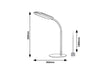 Lampade da ufficio Adelmo 74007 Nero (6)