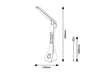 Lampade da ufficio Amato 74042 Bianco (7)