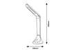 Lampade da ufficio Balor 3958 Nero (2)