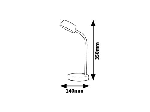Lampade da ufficio Berry 6778 Bianco (1)