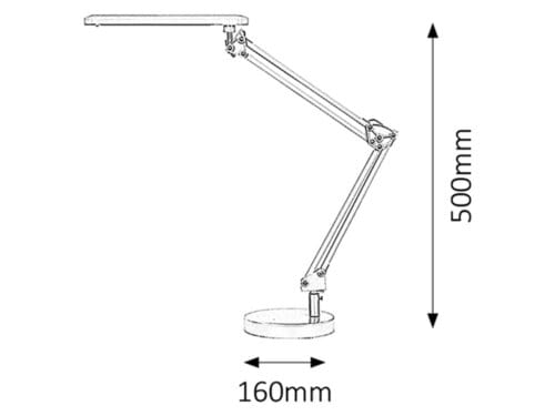 Lampade da ufficio Colin 4407 Bianco (1)
