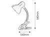 Lampade da ufficio Dennis 4258 Arancia (1)