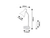 Lampade da ufficio Ferb 74002 Nero (4)