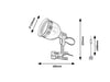Lampade da ufficio Flint 3093 Beige (2)