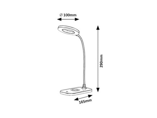Lampade da ufficio Hardin 74014 Bianco (8)