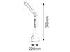 Lampade da ufficio Justin 1515 Bianco (4)