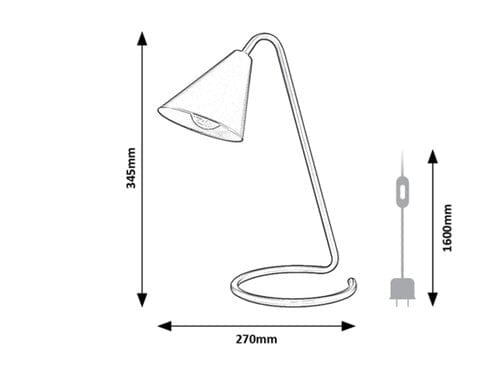 Lampade da ufficio Monty 3089 Bianco (2)