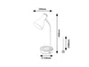 Lampade da ufficio Mosley 74001 Bianco (5)