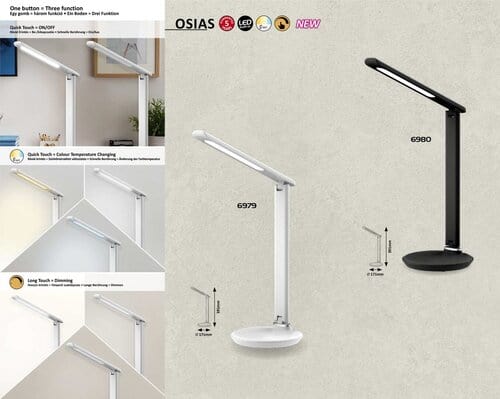 Lampade da ufficio Osias 6979 Bianco (1)