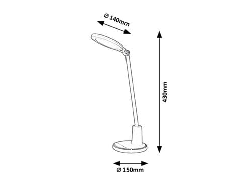 Lampade da ufficio Tekla 2977 Bianco (5)