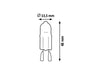 Lampadina Eco Halogen 1728 Trasparente (1)