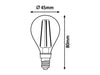 Lampadina Filament LED 1400 Trasparente (1)