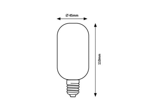Lampadina Filament LED 1410 Ambra (1)
