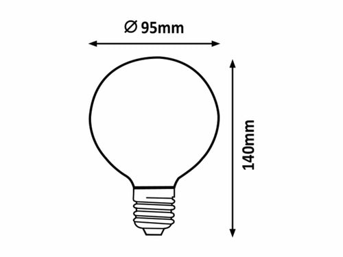 Lampadina Filament LED 1420 Grigio (1)