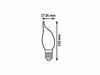 Lampadina Filament LED 1593 Trasparente (1)