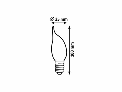 Lampadina Filament LED 1656 Trasparente (1)