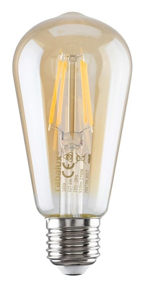 Lampadina Filament LED 1659 Grigio