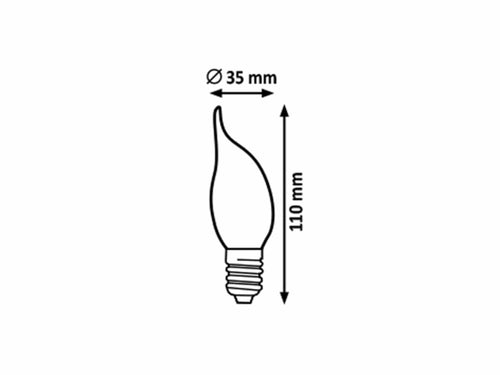 Lampadina Filament LED 1693 Trasparente (1)