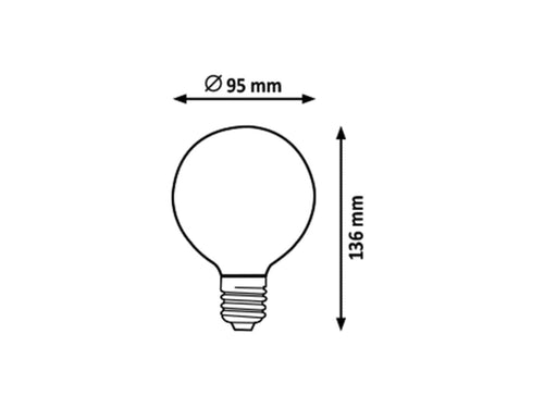 Lampadina Filament LED 1698 Trasparente (1)
