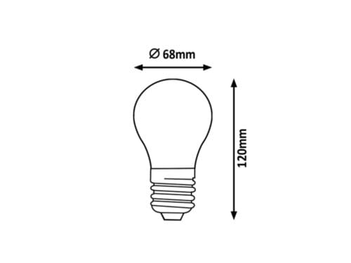 Lampadina Filament LED 1933 Trasparente (1)
