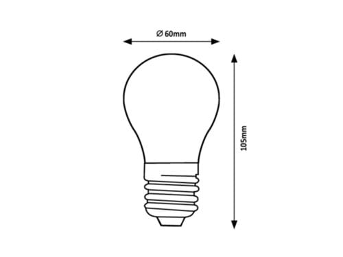 Lampadina Filament LED 1987 Trasparente (8)