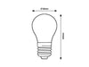 Lampadina Filament LED 1987 Trasparente (8)
