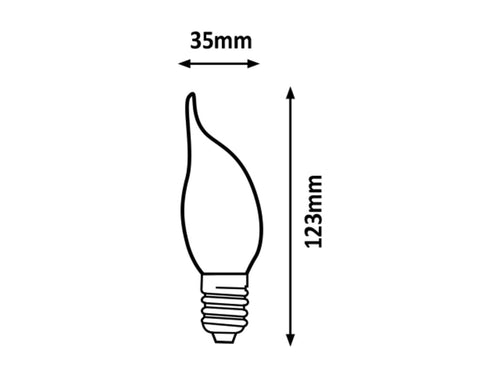 Lampadina Filament LED 1998 Oro (1)