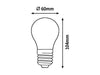 Lampadina Filament LED 1999 Oro (1)