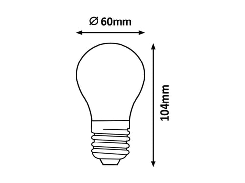 Lampadina Filament LED 1999 Oro (1)