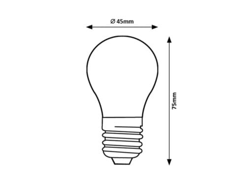 Lampadina Filament LED 2072 Trasparente (1)