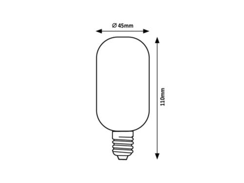 Lampadina Filament LED 79008 Ambra (2)